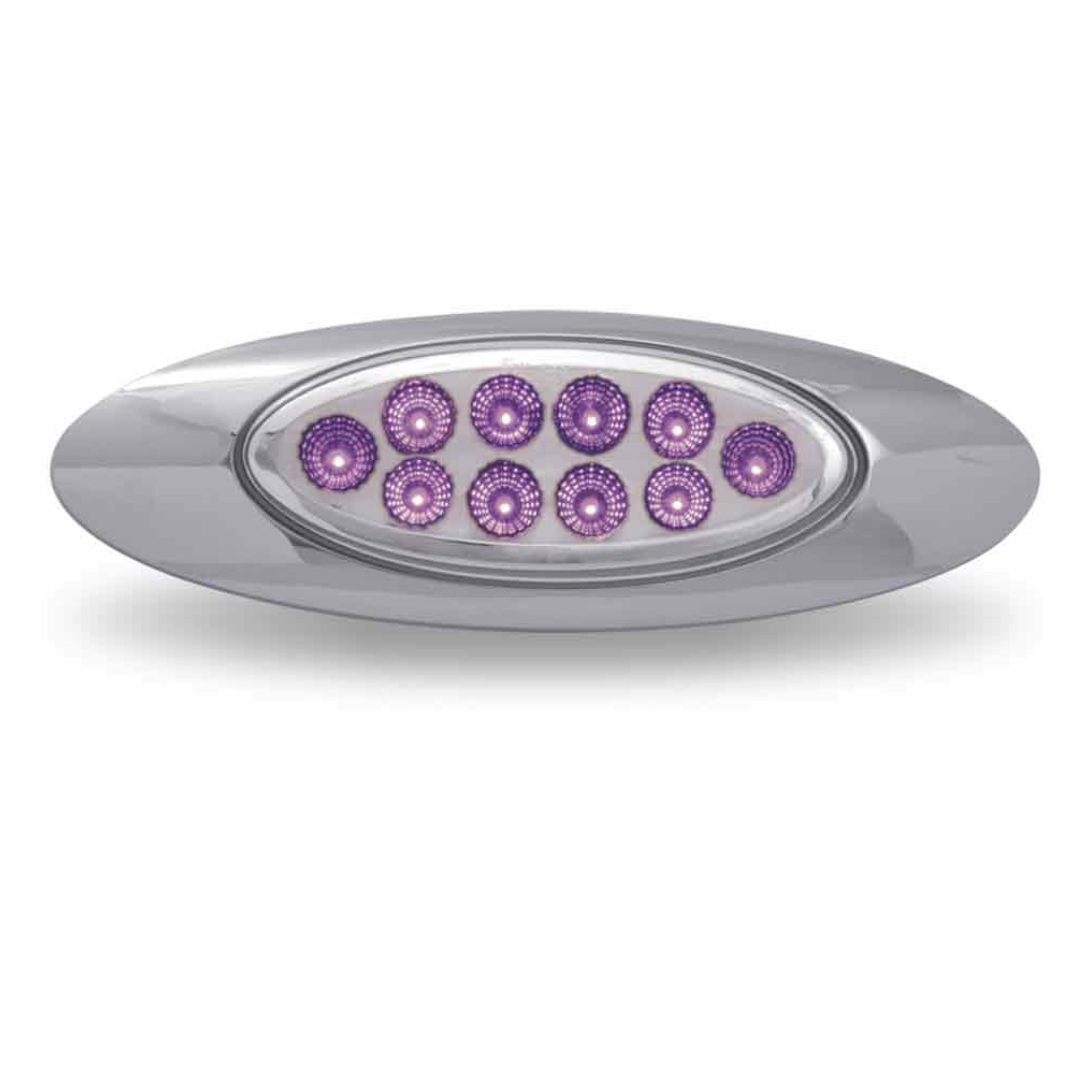 Amber Marker to Purple Auxiliary Generation 4 LED Light – 10 Diodes