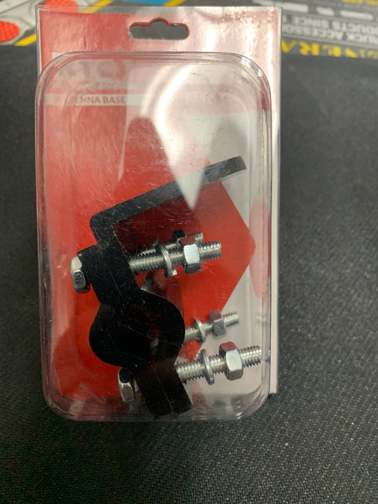 Antenna Base 4 Screw Black Color (Blister). 303-012