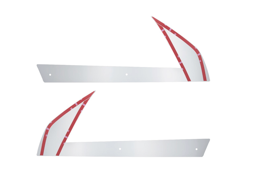 BELOW HEADLIGHT FENDER GUARDS 430 SS FOR 2018-2024 FREIGHTLINER CASCADIA (PAIR)