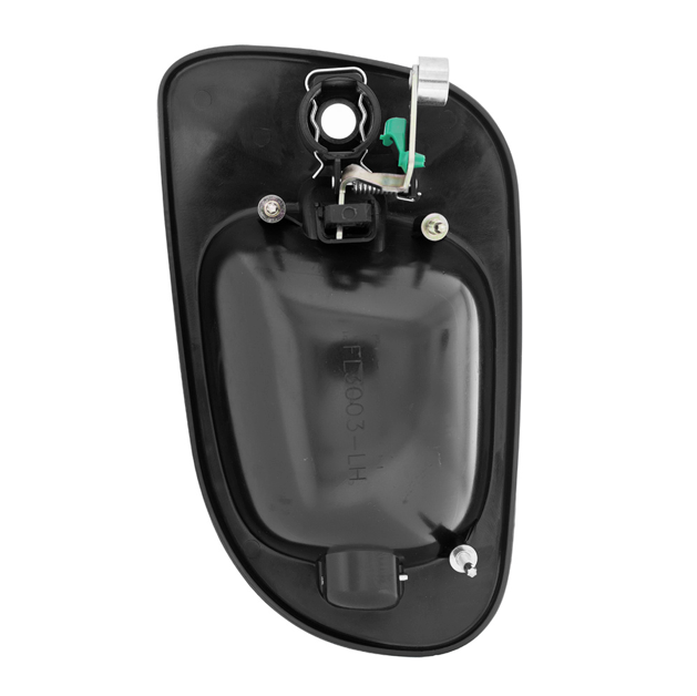 BLACK EXTERIOR DOOR HANDLE FOR 2008-2017 FREIGHTLINER CASCADIA - DRIVER
