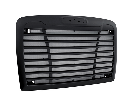 BLACK GRILLE WITH BUG SCREEN FOR 2005-2010 FREIGHTLINER CENTURY