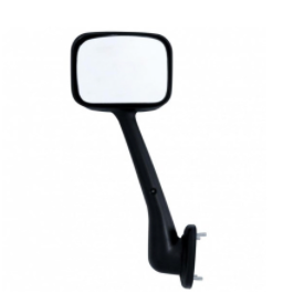 BLACK HOOD MIRROR ASSEMBLY FOR 2008-2017 FREIGHTLINER CASCADIA - DRIVER