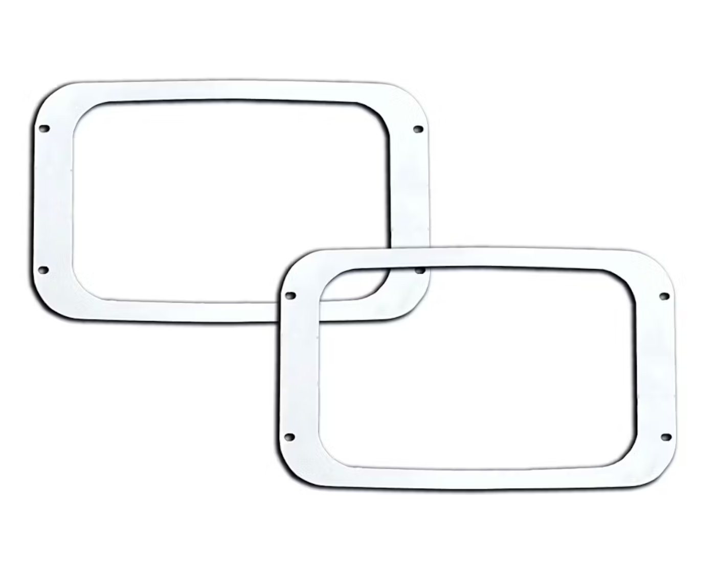 Bores Mack Headlight Trim Rings (Pair)