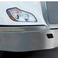 Bumper 16" Chrome Kenworth T680 Tow Holes Only (2013+)