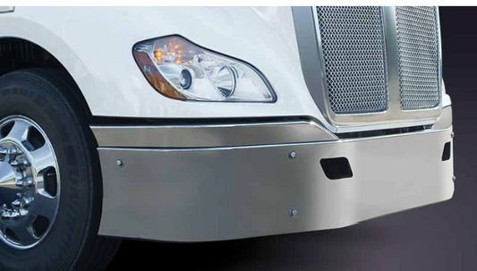 Bumper 16" Chrome Kenworth T680 Tow Holes Only (2013+)