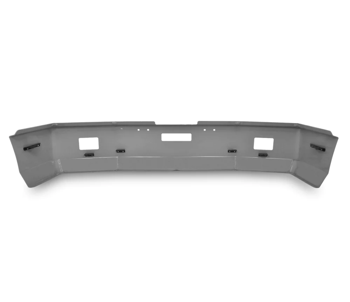 Bumper 18" Chrome Freightliner FLD112/FLD120 (All Years) Aero, w/ Tow & Fog Light Holes.