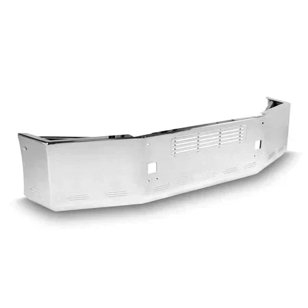 Bumper 20" Chrome Kenworth T800 (2004-2012) Aero, Grille, w/ Tow & 11 Hidden Light Holes