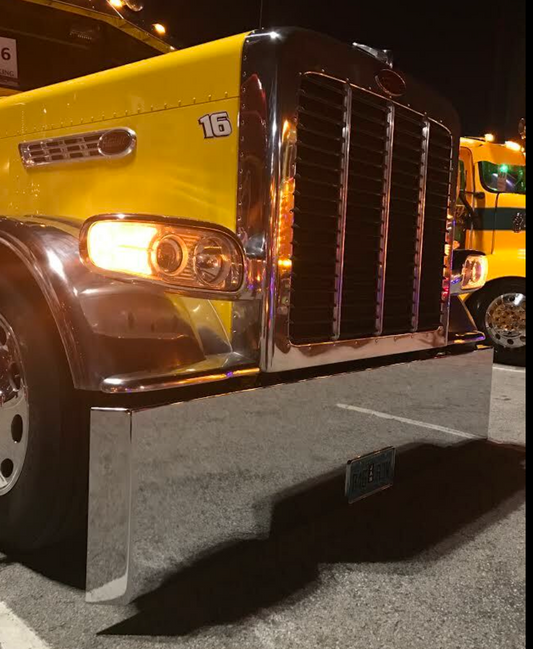 Bumper 20" Chrome Universal International 9370 (2011+), Kenworth W900B (2007+ ), Peterbilt 362/388/389, Western Star (2008), Classic