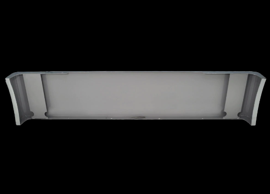 Bumper 20" Chrome Universal Plain, Blind Mount w/ American Eagle Boxed End