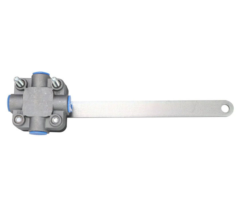 Cab Air Bag Leveling Valve Ports: 1/4" NPT Arm: Straight, 8" on Centers