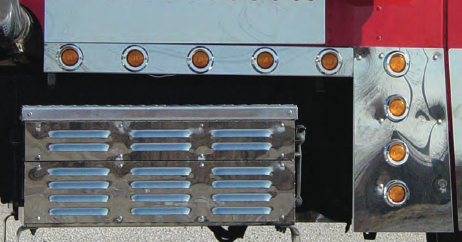 Cab Panel Freightliner Classic w/ 10 Button Light Holes