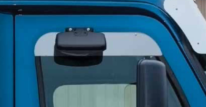 Chop Top 5" Top of Door Trim - Frame Mount. Freightliner Cascadia