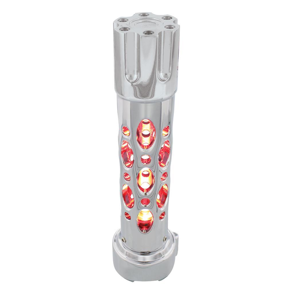 Chrome ''Austin'' 9/10 Speed Gun Cylinder Gearshift Knob w/ High Power