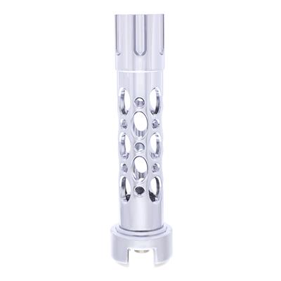 Chrome "Austin" Gun Cylinder Gearshift Knob With Mounting Adaptor