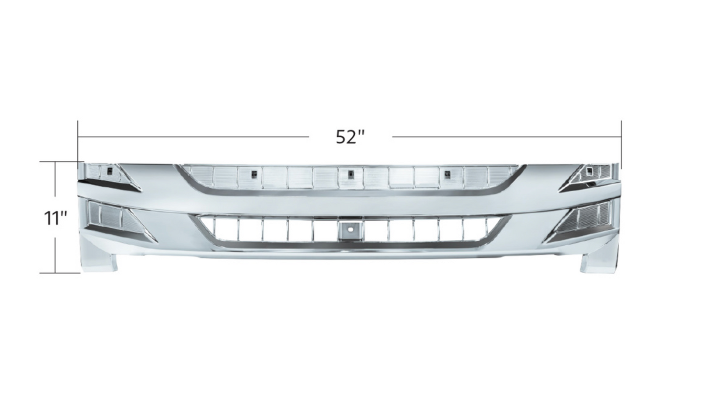 CHROME GRILLE FOR 2013-2024 ISUZU NPR (ELF 400/500/600)