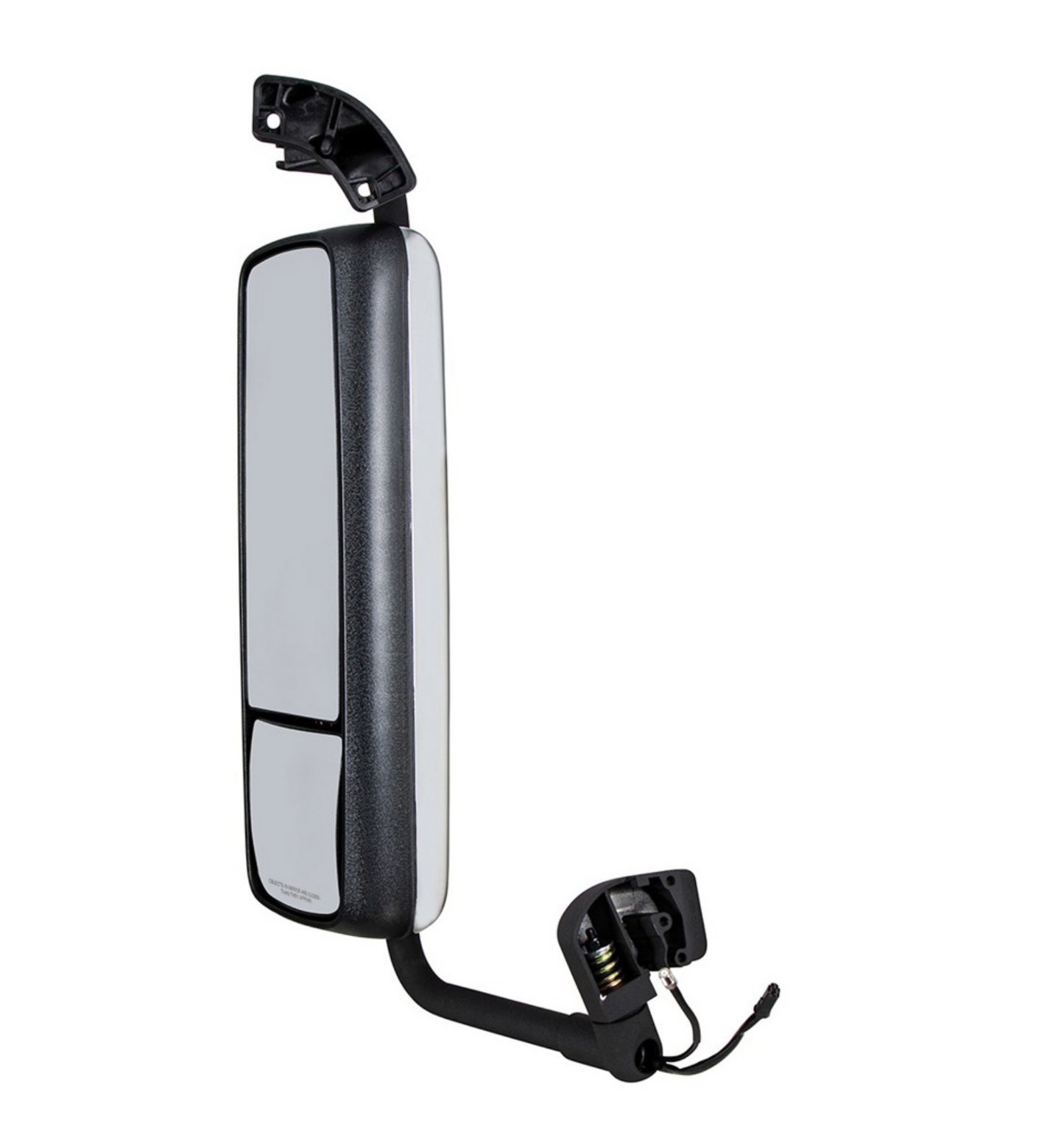 CHROME HEATED MIRROR ASSEMBLY FOR 2004-2012 VOLVO VNL - DRIVER