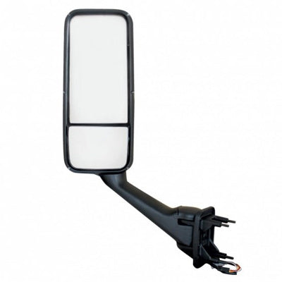 CHROME HEATED MIRROR ASSEMBLY FOR PETERBILT 387/587 & KENWORTH T2000/T700 - DRIVER