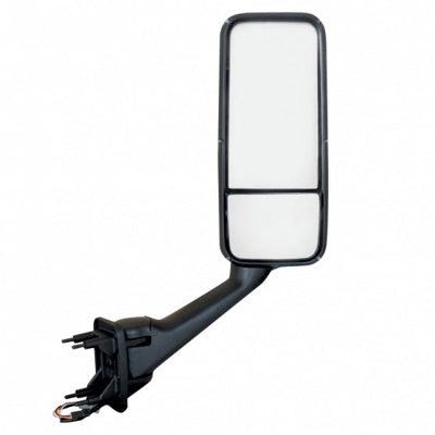 CHROME HEATED MIRROR ASSEMBLY FOR PETERBILT 387/587 & KENWORTH T2000/T700 - PASSENGER