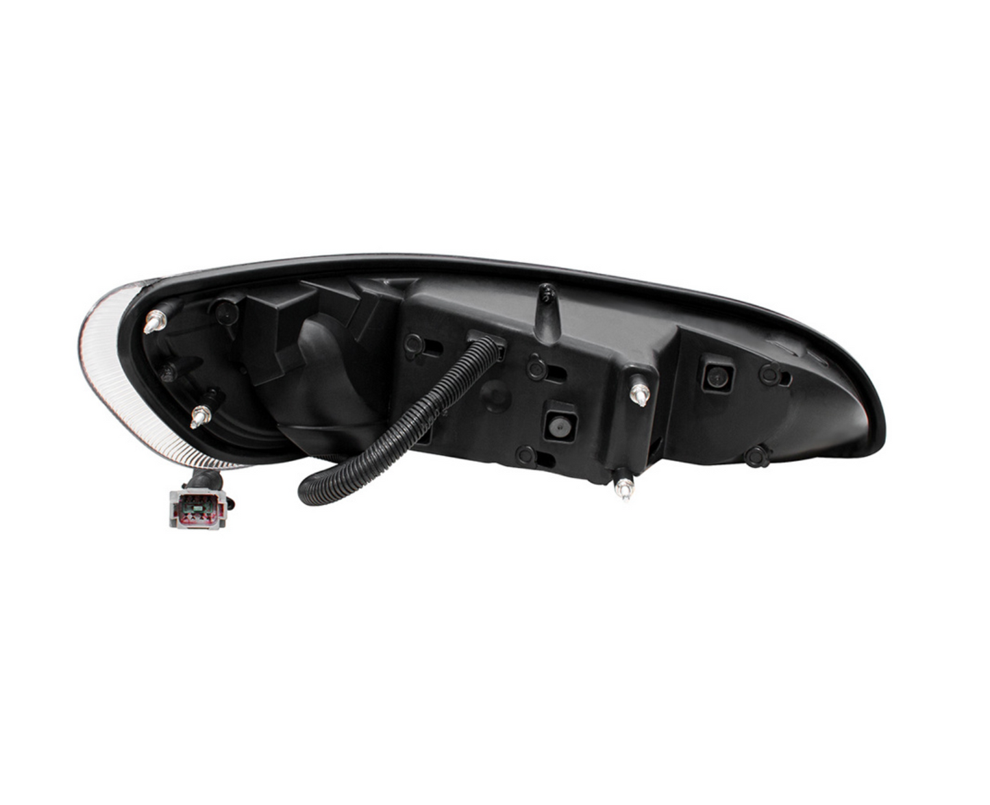 CHROME LED HEADLIGHT WITH COLOR CHANGING POSITION LIGHT BAR FOR PETERBILT 386 (2005-2015) & 387 (1999-2010) / 335 (2005 - 2010) - DRIVER (OFF ROAD USE ONLY)