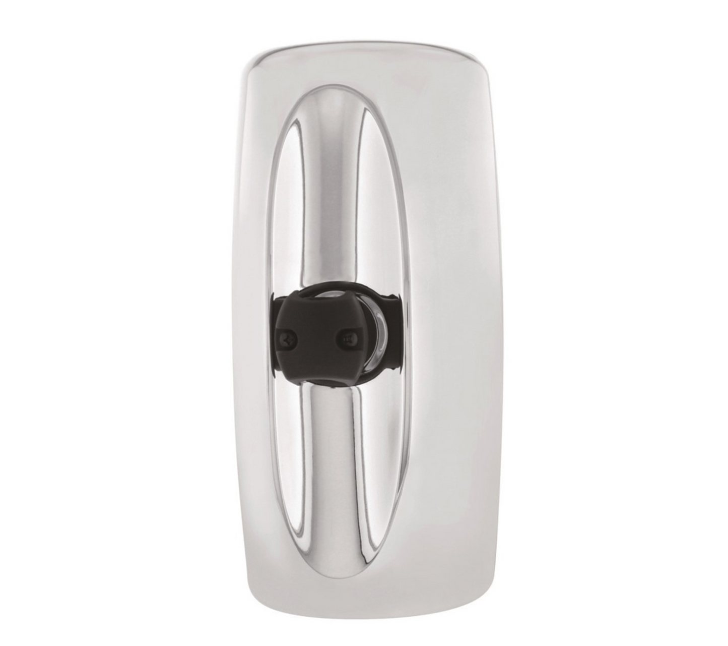 CHROME MAIN MIRROR HEAD FOR FREIGHTLINER M2 - FITS LH & RH, NON HEATED, NON POWER ADJUST