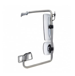 CHROME MIRROR ASSEMBLY FOR 2001-2020 FREIGHTLINER COLUMBIA - DRIVER-HEATED