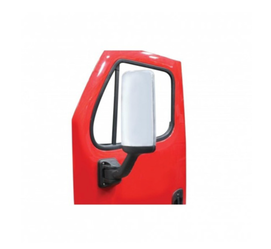 CHROME MIRROR ASSEMBLY WITH HEATED MIRROR FOR 2008-2017 FREIGHTLINER CASCADIA - DRIVER