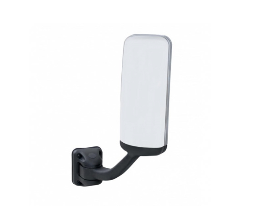 CHROME MIRROR ASSEMBLY WITH HEATED MIRROR FOR 2008-2017 FREIGHTLINER CASCADIA - PASSENGER