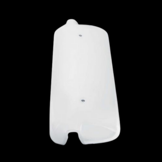 Chrome Plastic 2005 & Older Freightliner Century Mirror Cover - Driver