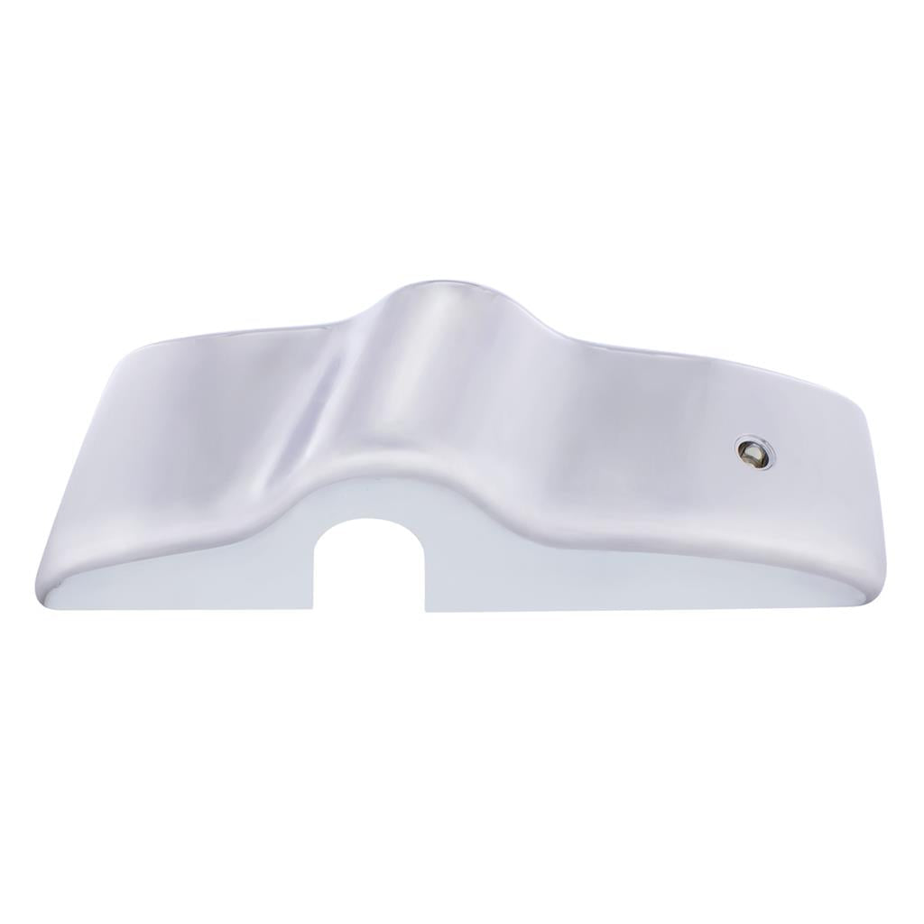 Chrome Plastic Freightliner Mirror Post Cover - Driver Side
