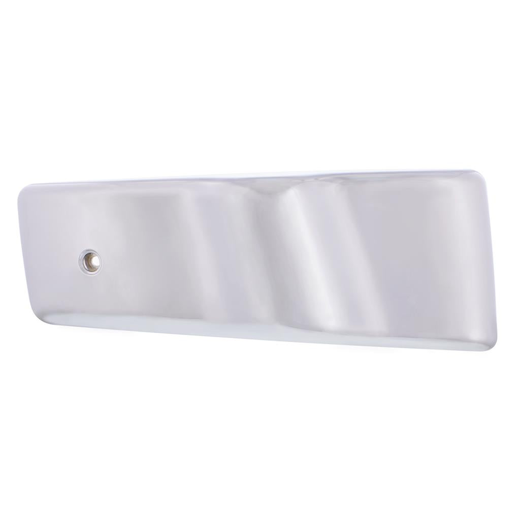 Chrome Plastic Freightliner Mirror Post Cover - Passenger Side