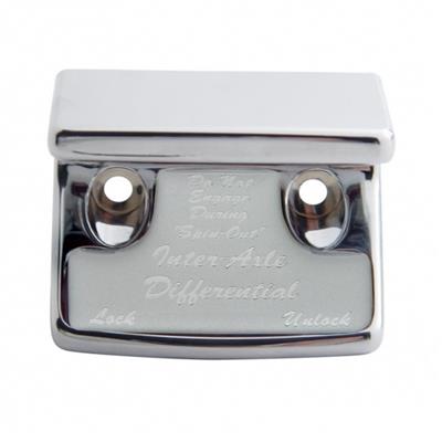 Chrome Plastic Freightliner Switch Guard W/ Glossy Axle-Differential