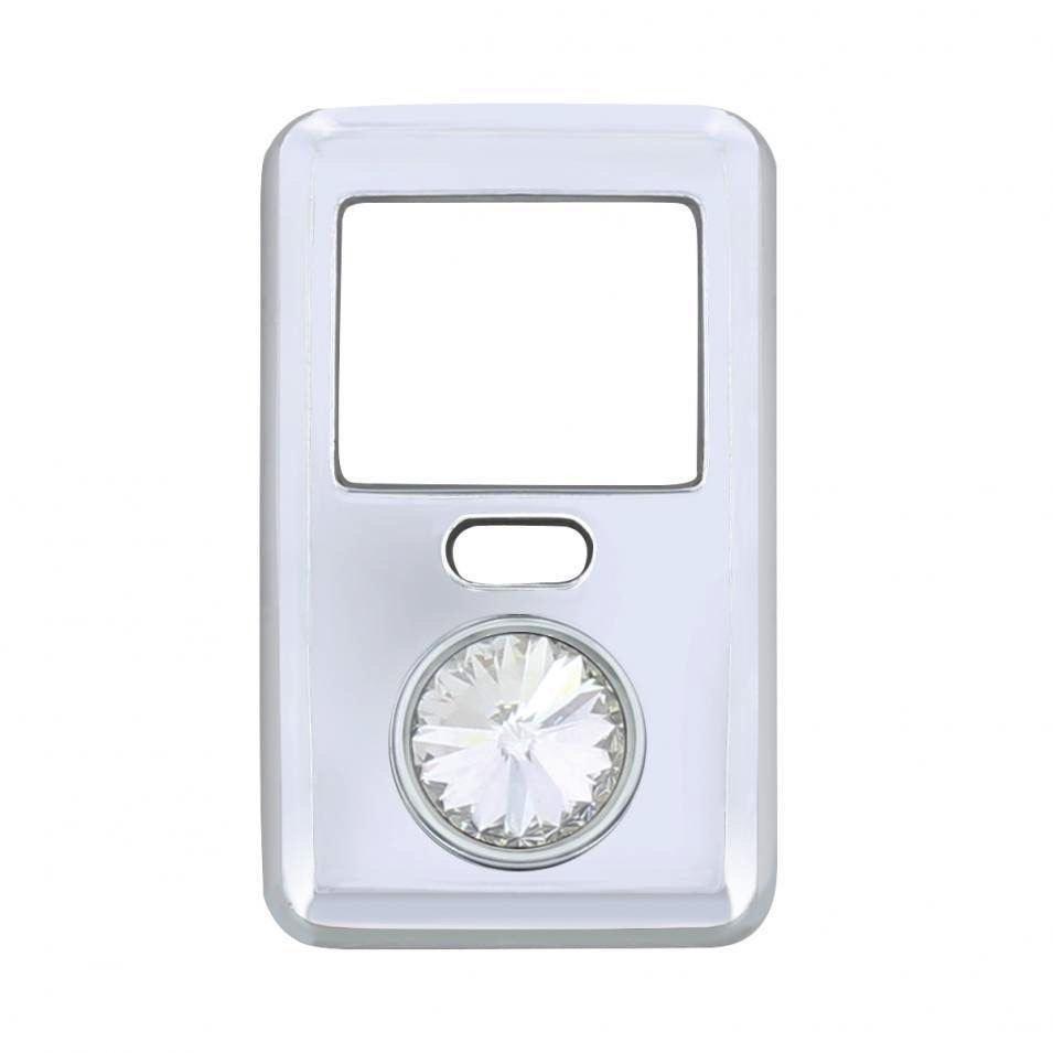 Chrome Plastic Volvo Switch Cover - Clear - Cab Interior