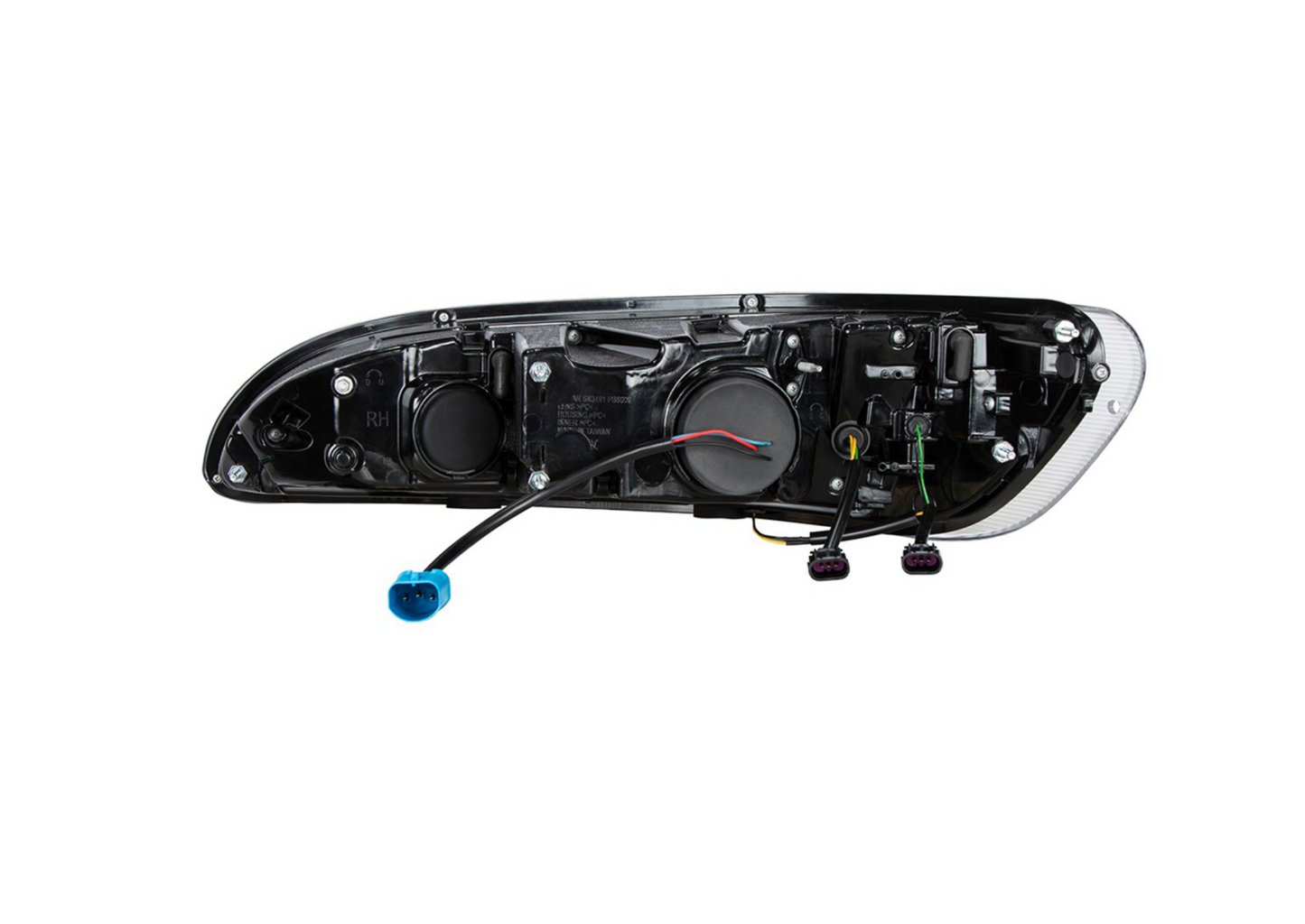 CHROME PROJECTION HEADLIGHT WITH LED SEQUENTIAL TURN & DRL FOR 2005-2015 PETERBILT 386 / 335 (2005-2010) - PASSENGER