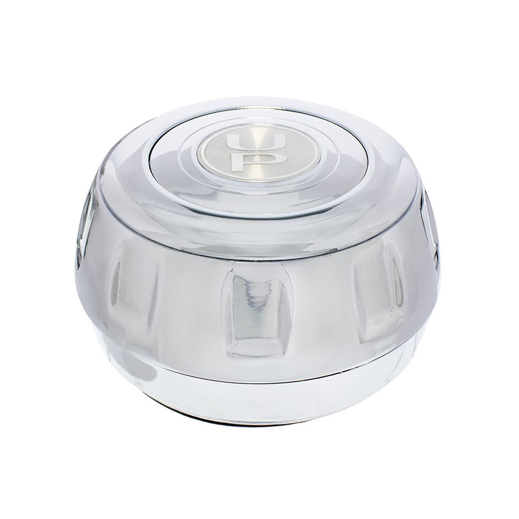 Chrome Steering Wheel Hub & Horn Button Kit For 1995-97 Kenworth &