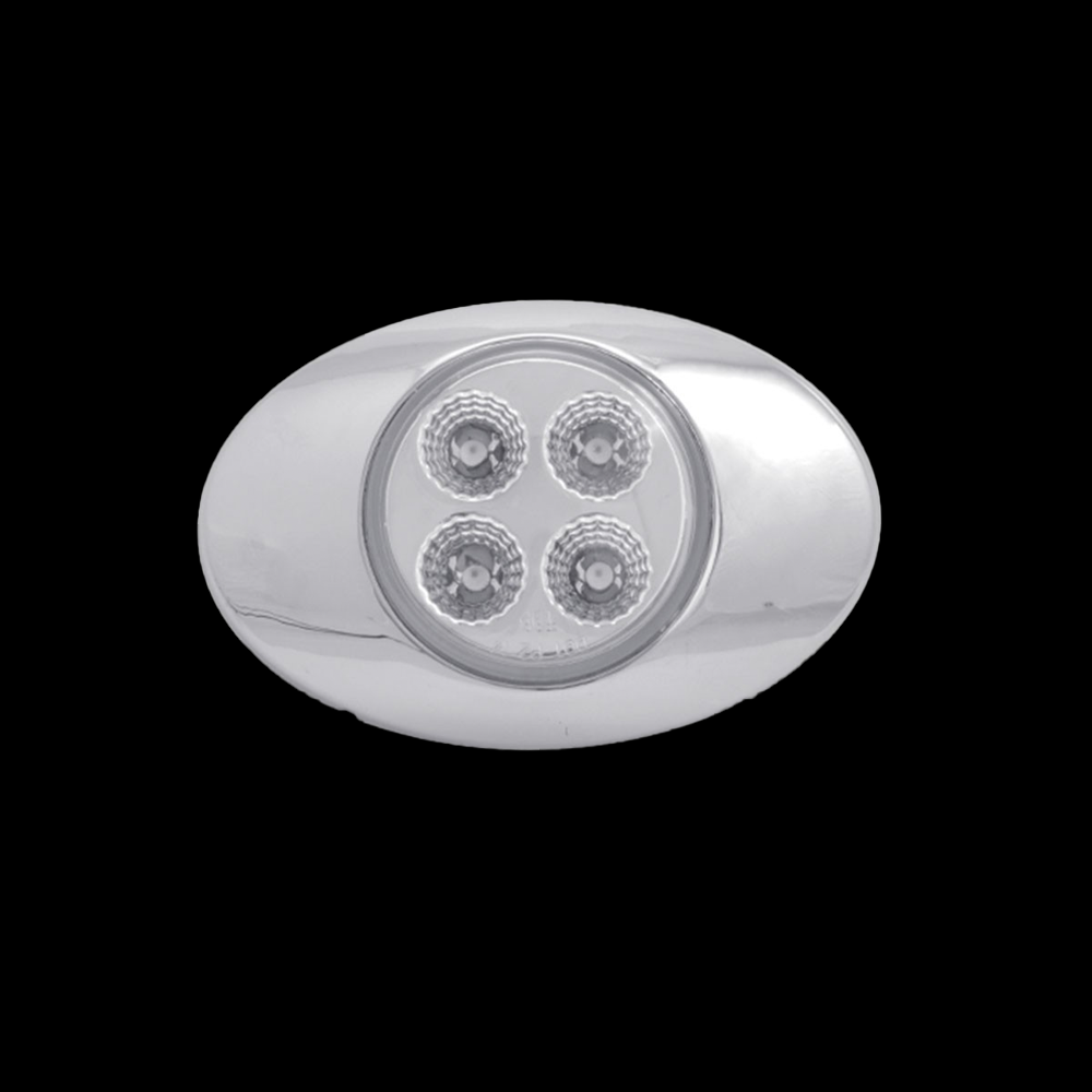 Clear Amber LED G2 Marker Light (4 Diodes)