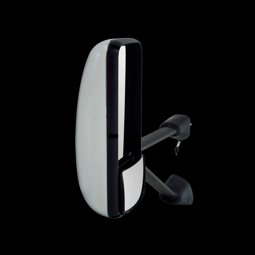 Complete Mirror with Arm fits Kenworth T600, T660, T800 -Driver Side-