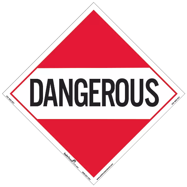 Dangerous Sticker