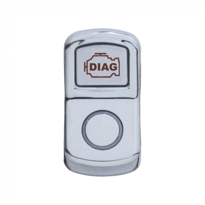 Diagnostic Rocker Switch Cover - Blue Diamond Cab Interior