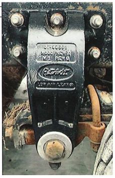 Down Low Brackets Half Tandem Fender Mounts Kit with Bolt & 1406-6A Peterbilt 2005 and Older.