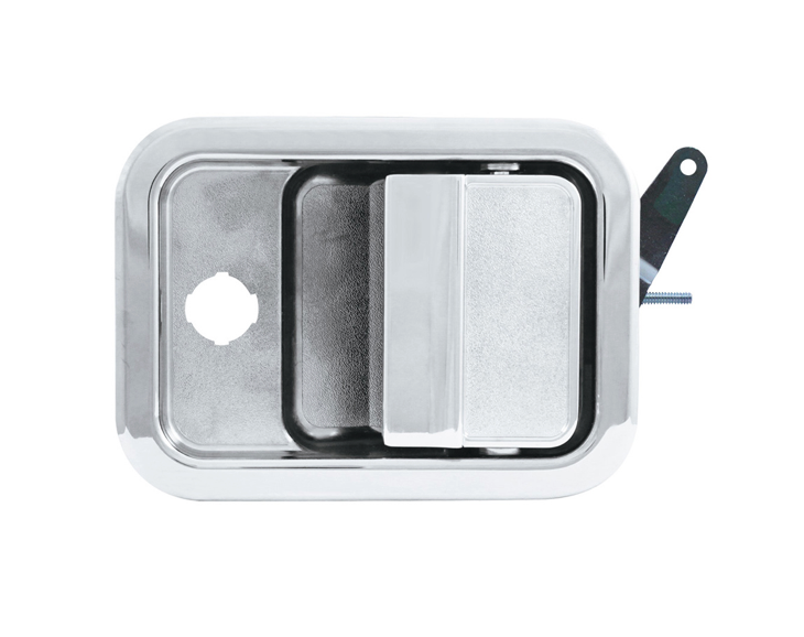 EXTERIOR DOOR HANDLE WITH 7/8" LOCK CUTOUT FOR 1996-2002 FREIGHTLINER COLUMBIA & CENTURY - PASSENGER