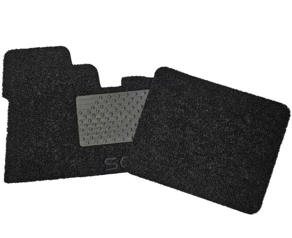 Floor Mat - Peterbilt 335-579 2004 & Older - Black w/ SCI Logo