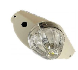 Freightliner Cascadia 2008 - 2018 Above Door Dome Light Bracket Only (Light not included) - Stainless Steel