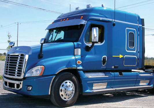 Freightliner Cascadia Baggage Door Trim