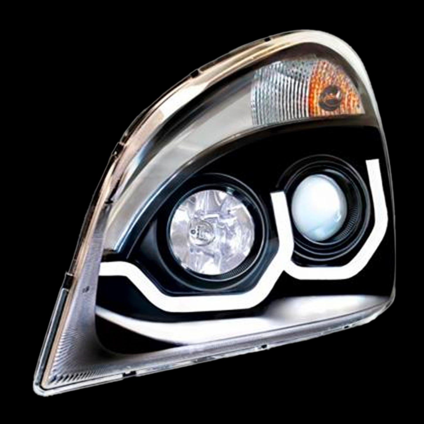 Freightliner Cascadia Black Projection Headlight