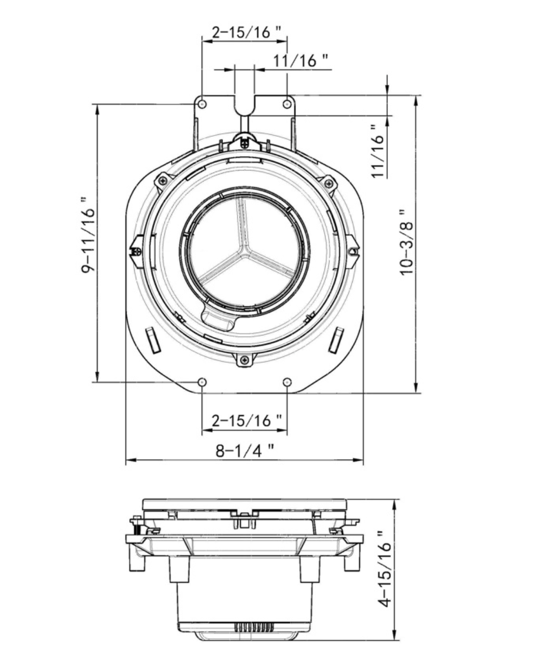 Freightliner Century (1996-2005) Headlight Housing Bucket