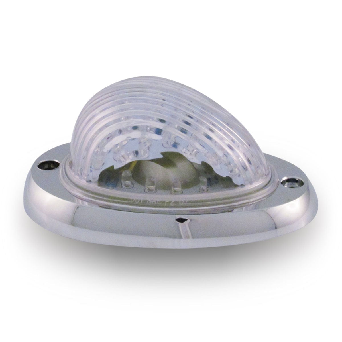 Freightliner Century, Columbia & Coronado Sleeper Clear Amber LED Light with Base (35  Diodes)