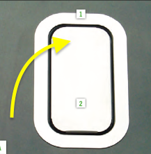 Freightliner Century/Columbia Sleeper Vent Cover W/Sides