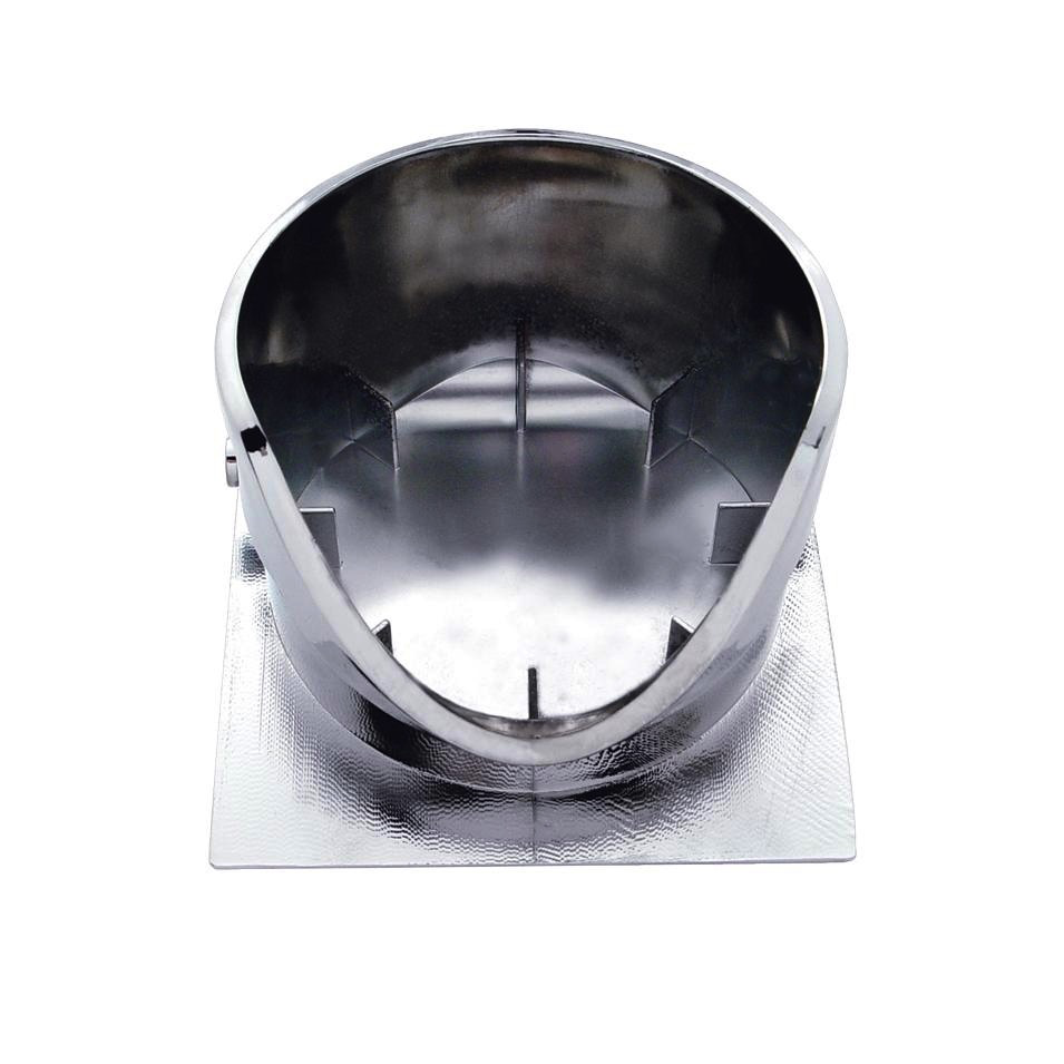 Chrome Plastic Freightliner Century Cup Holder - Driver - Cab Interior
