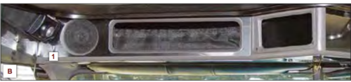 Freightliner Classic / FLD Driver Side Headliner Speaker Trim