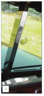 Freightliner Classic/Fld Windshield Divider Trim (Interior)
